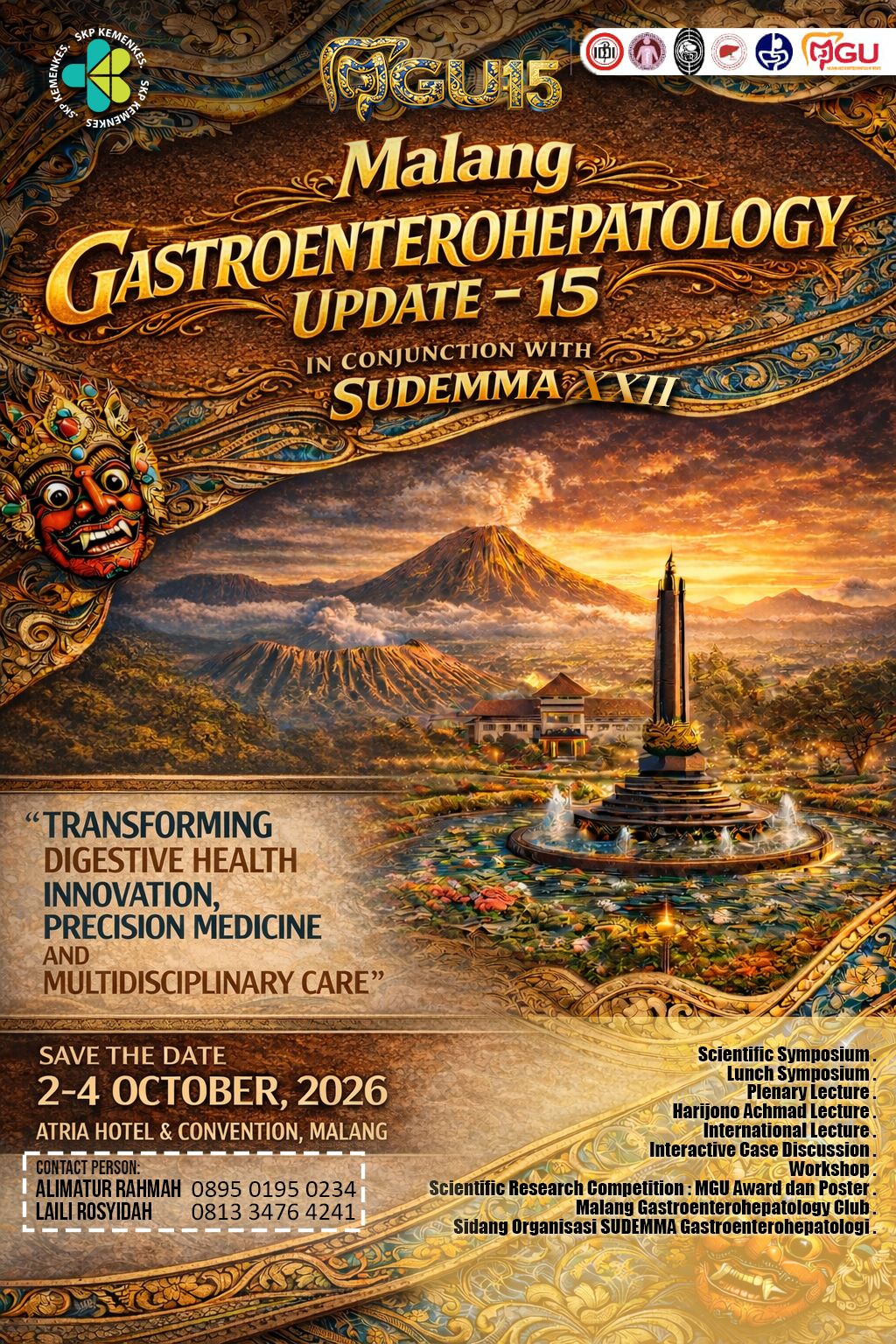 MALANG GASTROENTEROHEPATOLOGY UPDATE-15 In Conjunction With SUDEMMA XXII